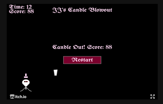 JJ's Candle Blowout Game