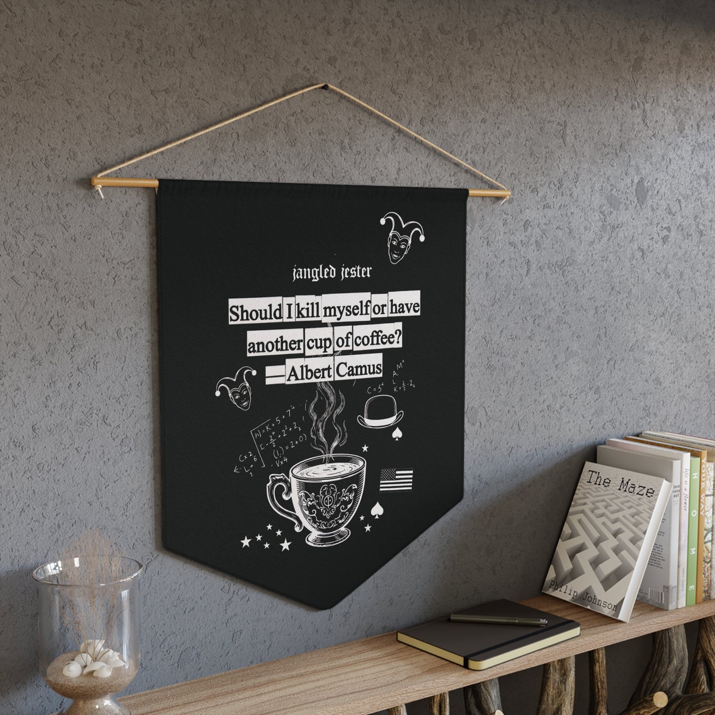 Camusian Coffee Pennant