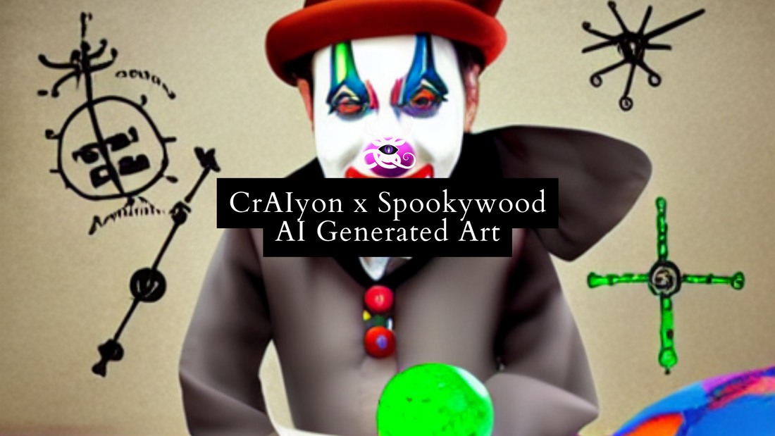 CrAIyon x Spookywood AI Generated Art
