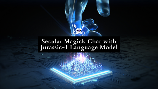 Secular Magick Chat with JURASSIC-1 Advanced Language Model