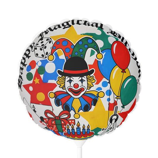 Retro Birthday Balloon 11"