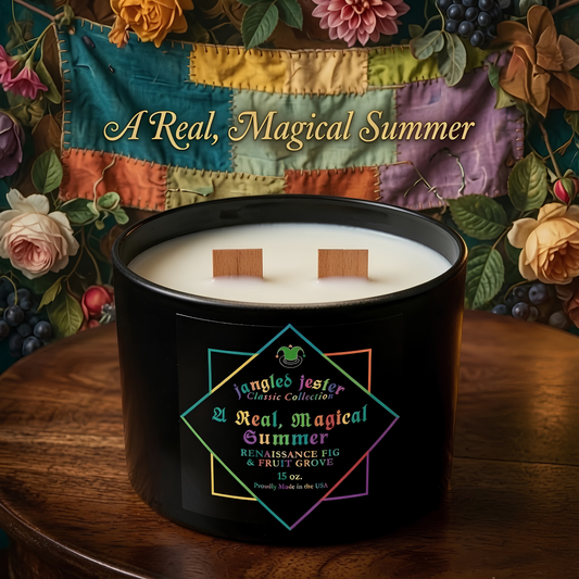 A Real, Magical Summer Candle