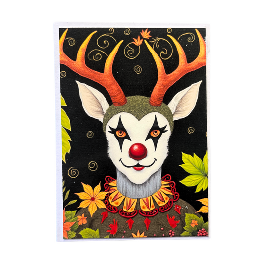 MINI Autumn Buck Card