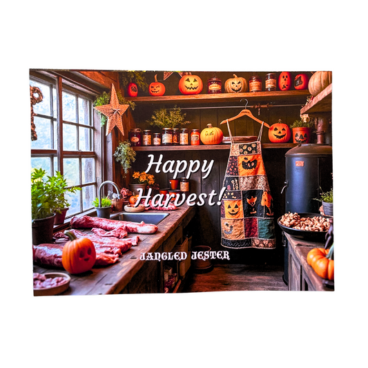 Butcher Shop Halloween Print